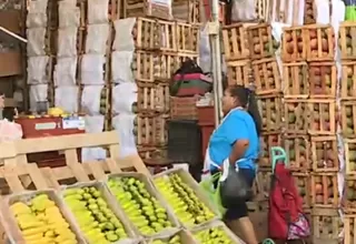 Mercado Mayorista de Frutas registra bajas ventas por movilizaciones