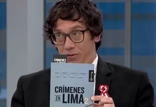 Presentan "Crímenes en Lima 2" en la FIL