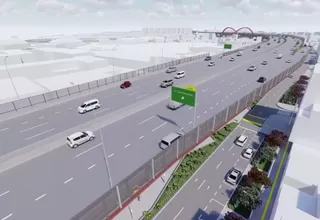 Presentan diseño de la futura vía expresa Santa Rosa que conectará la Costa Verde con el aeropuerto