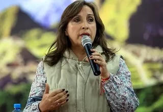 Presidenta Boluarte: No podemos estar andando con mensajes separatistas que quieren atizar líderes que no son peruanos