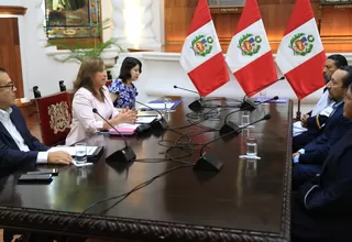 Presidencia Dina Boluarte se reunió con líder del partido Frepap