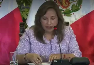 Presidenta Dina Boluarte evitó pronunciarse sobre cuándo irá a declarar ante la Fiscalía