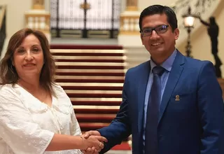 Presidenta Dina Boluarte se reunió con el alcalde de San Martín de Porres