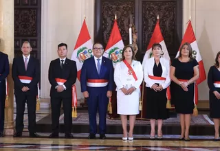 Gabinete se renueva: Presidenta Boluarte juramentó a seis nuevos ministros