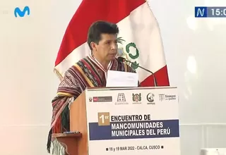 Presidente Castillo anuncia convocatoria de Acuerdo Nacional para el 26 de marzo