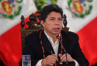 [VIDEO] Presidente Castillo solicita reprogramar cita ante Comisión Permanente