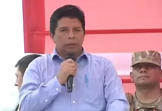 Presidente Castillo: Invoco a las nuevas autoridades que si no trabajamos de la mano poco o nada se hará