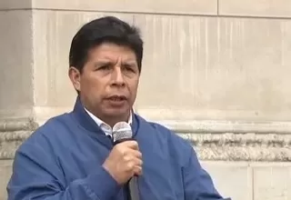 Presidente Castillo: “Nos tildaban de terroristas, hoy mostramos lo contrario”