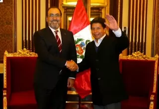 Presidente Castillo se reunió con el presidente ejecutivo de la CAF