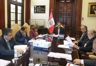 Presidente Vizcarra se reunió con Consejo para la Reforma del Sistema de Justicia