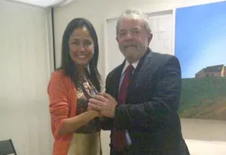 Primera dama tuvo encuentro con el ex presidente Lula da Silva en Brasil