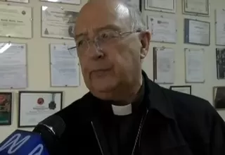 Pronunciamiento del cardenal Pedro Barreto