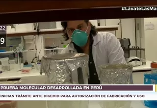Prueba rápida molecular peruana: Inician trámite para autorizar su fabricación y uso