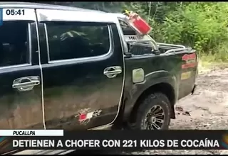 Pucallpa: Policía incautó 211 kilos de cocaína que era trasladada en camioneta