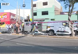 Pueblo Libre: Cuádruple choque deja un fallecido y dos heridos