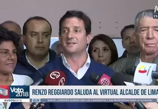 Reggiardo: "Le deseo éxito a Jorge Muñoz en su gestión, de ratificarse los resultados"