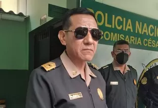 Remueven del cargo al jefe policial de Lambayeque tras ser acusado de cobrar cupos 