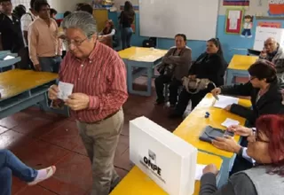 Elecciones 2018: peruanos acuden con normalidad a sus centros de votación