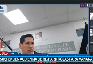 Richard Rojas: Poder Judicial reprogramó audiencia de impedimento de salida del país 