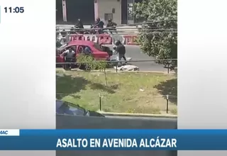 Rímac: Balacera tras asalto se registró en la avenida Alcázar