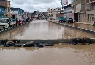 Río Tumbes se desborda e inunda el barrio Bellavista y 2,000 hectáreas de cultivo
