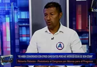 Roberto Palacios: Espero que Acuña aclare presunto plagio por el bien de APP