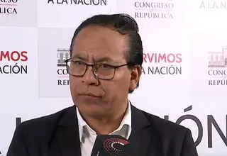 Roberto Sánchez: La vacancia no empezó el 7 de diciembre