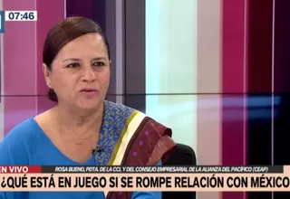 Rosa Bueno: Declaraciones de López Obrador ponen en riesgo integración de países de la Alianza del Pacífico