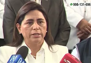 Ministra Gutiérrez invocó a manifestantes a desbloquear vías