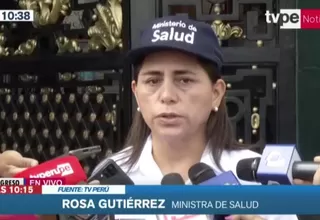 Rosa Gutiérrez: En el Minsa hemos encontrado consultorías por casi S/260 millones