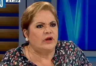 Rosario Sasieta sobre Freddy Díaz: Se le debió dar inhabilitación perpetua