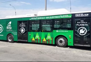 San Borja anuncia servicio de transporte público sin costo en hora punta