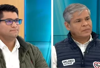 San Borja: candidatos a la alcaldía José Valdez y Marco Peña exponen propuestas 