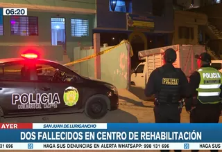 San Juan de Lurigancho: Dos muertos en escape de internos de centro de rehabilitación