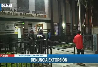 San Juan de Lurigancho: Mujer denunció que extorsionadores le exigen 20 mil soles