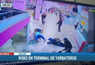 San Luis: Asalto en terminal de Yerbateros