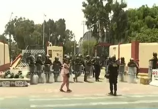 San Marcos: Policía Nacional "actuó de oficio" para desalojar a manifestantes 