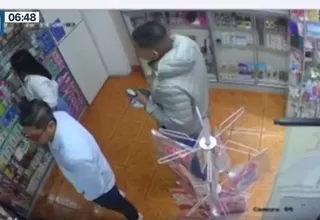 San Miguel: Pareja acusada de estafar con S/ 800 falsos en farmacia