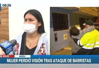 Santa Anita: Mujer perdió visión de un ojo tras caerle piedra lanzada por vándalos