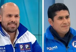 Santiago de Surco: candidatos a la alcaldía Juan Palma y Eduardo Caprile