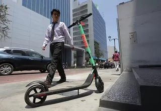 Scooters eléctricos: MTC prohíbe su circulación en veredas y limita velocidad máxima