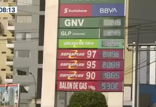 Se eleva el precio de la gasolina