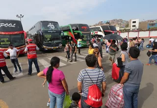 Se normaliza salida de buses en Yerbateros