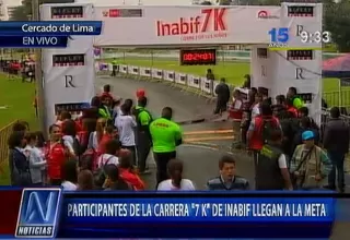 Se realizó la quinta edición de la Carrera Inabif 7K en Lima