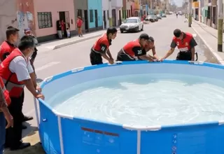 Sedapal exhortó a los vecinos a no desperdiciar el agua en carnavales