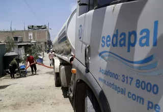 Sedapal reporta que su equipo técnico ha controlado aniego en El Agustino 