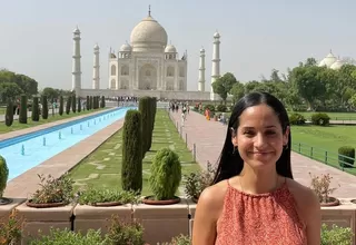 Sigrid Bazán sobre su viaje a la India: “Tengo 31 años y quería mi foto en el Taj Mahal”