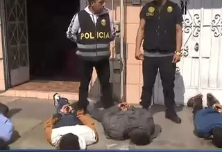 PNP detuvo a sujetos que intentaron asaltar una casa de apuestas en SMP 