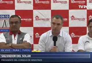 Salvador Del Solar afirmó que la regionalización "es una necesidad"