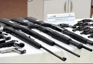 Sucamec recuperó más de 6 mil armas de fuego en 15 regiones del país 